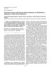 Interaction between Cell Wall and Plasma Membrane via RGD Motif