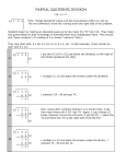 Partial Quotients explanation Sheet1