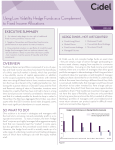 Using Low Volatility Hedge Funds as a Complement to Fixed