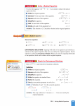 ( 2x 2 Solve a Radical Equation ( x 2 3 Check for Extraneous Solutions