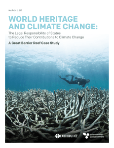 World Heritage and Climate Change