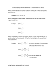 2.2 Multiplying a Whole Number by a Fraction and Vice Versa When