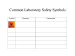 Common Laboratory Safety Symbols