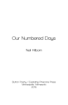 Our Numbered Days