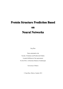 Protein Structure Prediction Based on Neural Networks