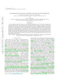 The importance of episodic accretion for low