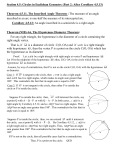 Circles in Euclidean Geometry, Part II