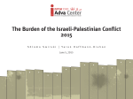 The Burden of the Israeli-Palestinian Conflict 2015