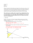 Economics 101 Fall 2011 Homework #4 Due 11/8/11 Directions