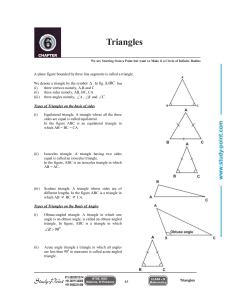 Triangles - Study Point