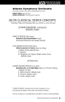 asoprogram - Atlanta Symphony Orchestra