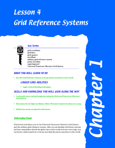 Lesson 4 Grid Reference Systems
