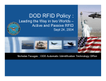 DOD RFID Policy - ASTM International