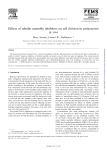 Effects of tubulin assembly inhibitors on cell division in prokaryotes