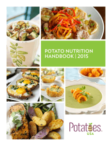 potato nutrition handbook | 2015