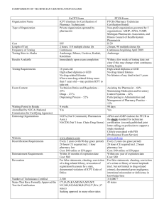 comparison of technician certification exams