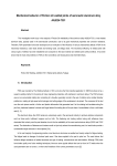 Mechanical behavior of friction stir welded joints of aeronautic