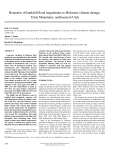 Response of bankfull flood magnitudes to Holocene climate change