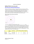 Electricity and Magnetism Reading Assignment: Read the entire