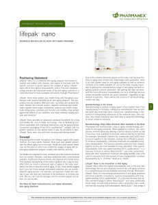 LifePak Nano - Nu Skin Force for Good Foundation