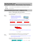 MULTIPLICATION 4.NF.4 Solving Word Problems