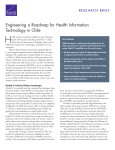Engineering a Roadmap for Health Information Technology in Chile