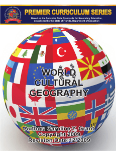 world cultural geography world cultural geography