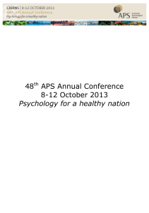 Abstracts of the 48th APS Annual Conference