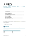 Mobility System Software Release Notes 8.0.3.6