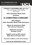 A Christmas concert