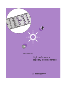 Agilent CE Primer