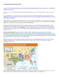 Congressional Reconstruction (HA) As the Civil War ended, people