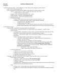 1 BIOL 2401 CHAPTER 12: NERVOUS SYSTEM DR. WELCH I