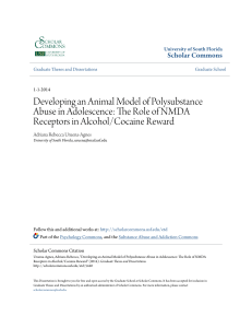 Developing an Animal Model of Polysubstance Abuse in Adolescence
