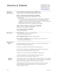 Current CV - Ursinus College