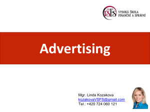 Advertising