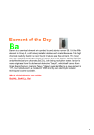 Element of the Day