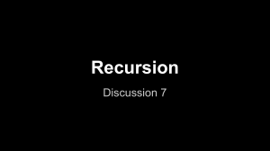 Recursion - EECS: www-inst.eecs.berkeley.edu