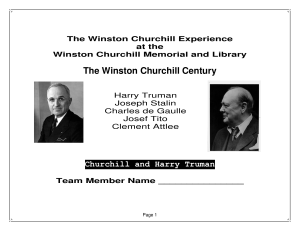 Truman - National Churchill Museum