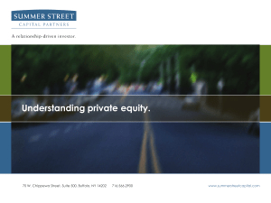 Understanding private equity.