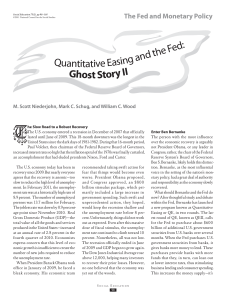 Quantitative Easing and the Fed: Ghost Story II