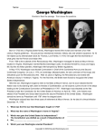 George Washington - Educator Worksheets.com