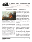 Fire in Forest Ecosystems of the Inland West