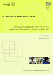 Macroeconomic policies for full and productive employment