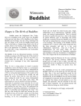 MBV Newsletter Vesak 2006 - Minnesota Buddhist Vihara