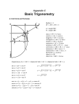 Basic Trigonometry