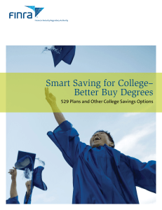 Smart Saving for College—Better Buy Degrees: 529 Plans