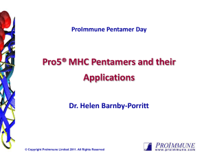 Pro5® Pentamer Applications