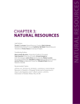 Chapter 3: Natural Resources - Ressources naturelles Canada