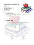 Algebra I Distributive Property